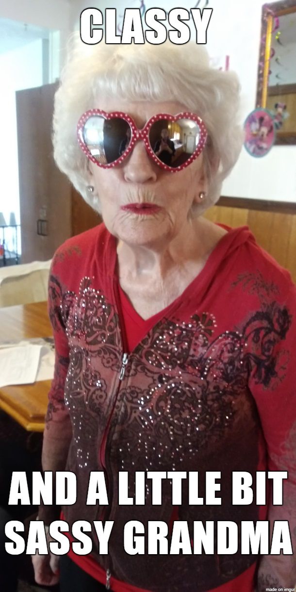 ENTRIES: Gorgeous Grandma